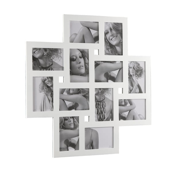 Balts sienas fotorāmis Tomasucci Collage, 10 x 15 cm