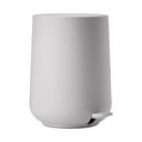 Gaiši pelēka plastmasas atkritumu tvertne 3 l Nova – Zone