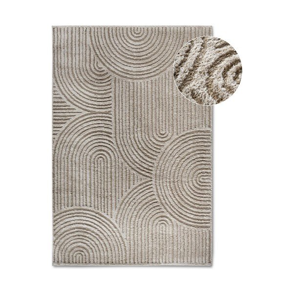 Bēšs paklājs 200x280 cm Chappe Beige – Elle Decoration