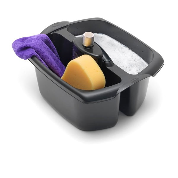 Melns divdaļīgs spainis Addis Caddy-image-2