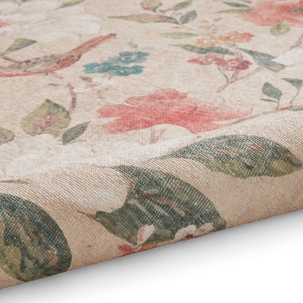 Bēšs mazgājams paklājs 122x170 cm Pipa Floral – Catherine Lansfield-image-3