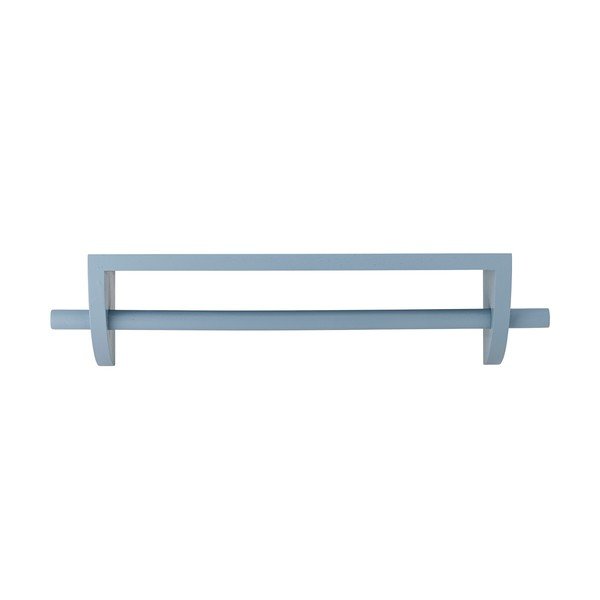 Zils paulonijas masīvkoka bērnu plauktiņš 60 cm Mingus – Bloomingville Mini