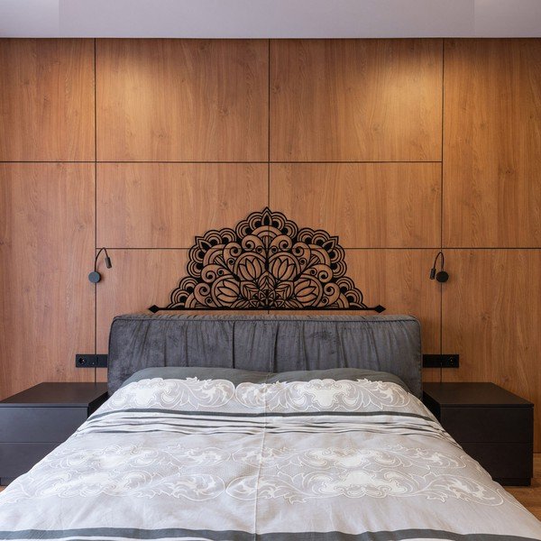 Metāla sienas dekors 160x70 cm Mandala – Wallity-image-1