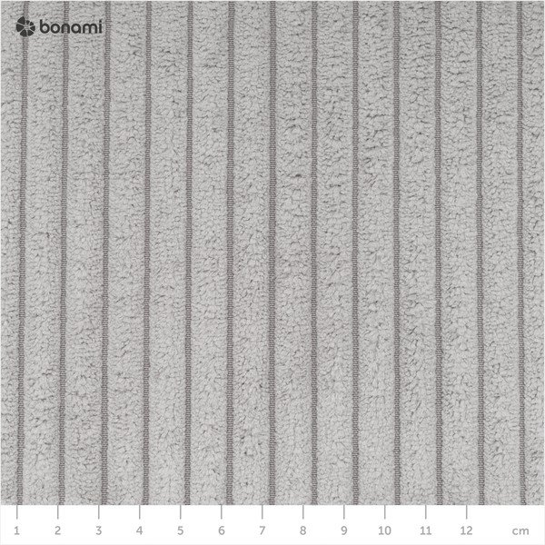 Gaiši pelēks velveta modulārais dīvāns (vidējā moduļa) Nihad modular – Bobochic Paris-image-4