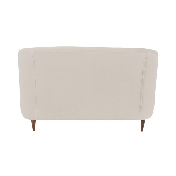 Krēmkrāsas dīvāns Kooko Home Love, 125 cm-image-2