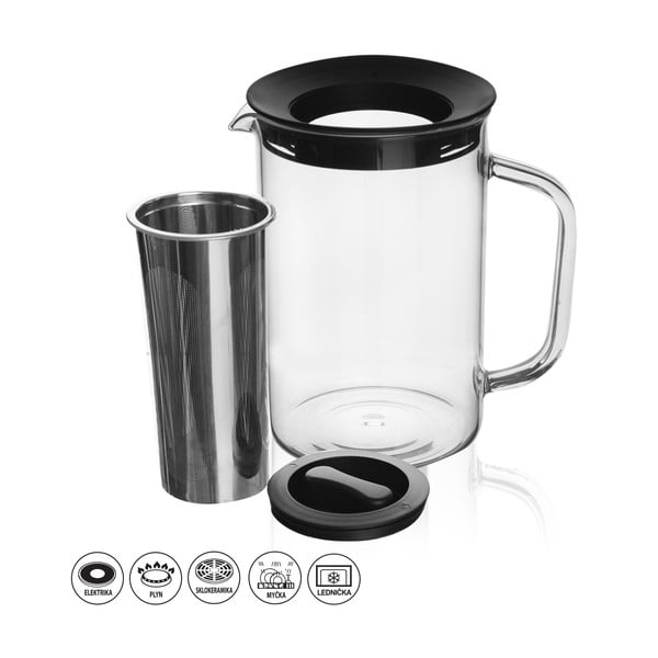 Stikla tējkanna 1,6 l Rachel – Orion-image-3