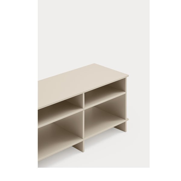 Krēmkrāsas TV galdiņš 180x50x40 cm Inari – Teulat-image-4