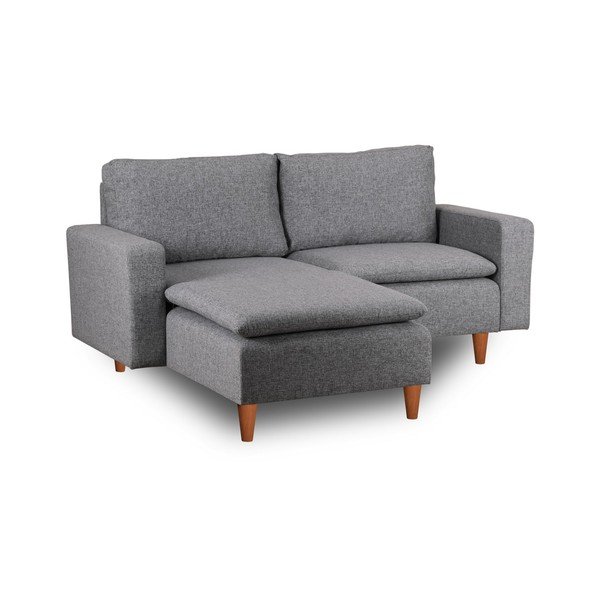 Gaiši pelēks stūra dīvāns (ar kreiso stūri) Lungo – Balcab Home-image-2
