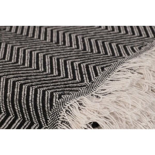 Melns/bēšs gultas pārklājs 170x210 cm Etnik – Mijolnir-image-2