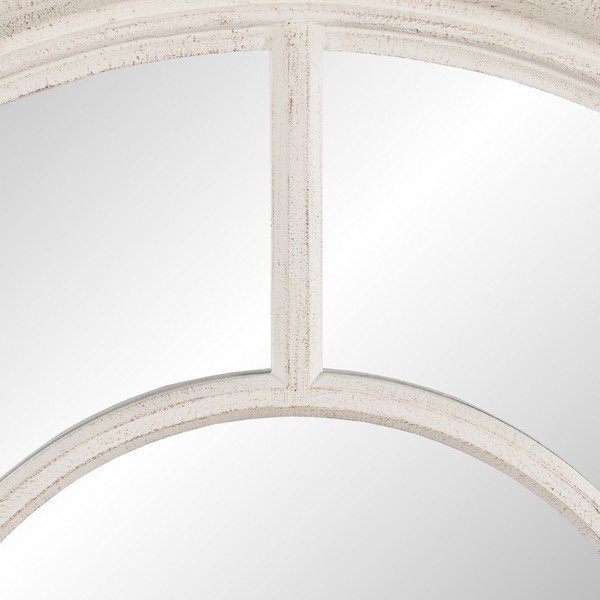 Sienas spogulis ar masīvkoka rāmi ø 79 cm Paula – Ixia-image-1