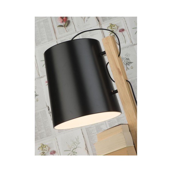 Melna stāvlampa ar metāla abažūru (augstums 168 cm) Cambridge – it's about RoMi-image-2