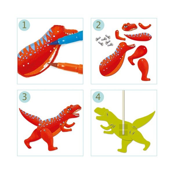 Bērnu lelles Djeco Dinosaurs-image-1