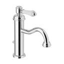 Spīdīgas sudraba krāsas stāvošs jaucējkrāns izlietnei Vienna – Sapho