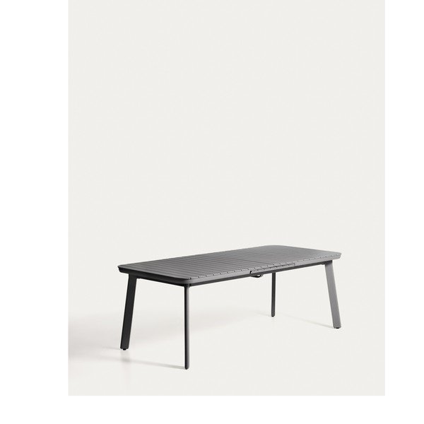 Metāla dārza ēdamgalds 100x220 cm Izola – Kave Home