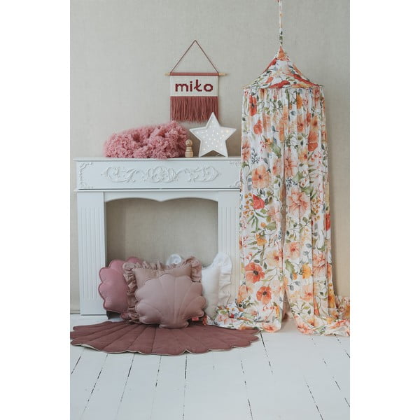 Kokvilnas baldahīns Flower Power – Moi Mili-image-2