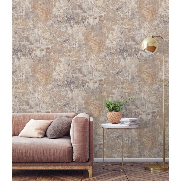 Tapetes no flīsa 10 m x 53 cm Concrete – Vavex-image-1