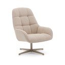 Bēšs grozāms atpūtas krēsls Jaspe – Kave Home