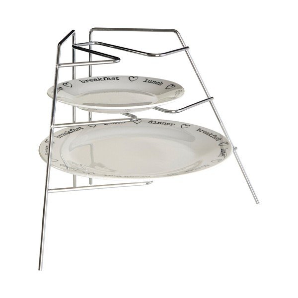 Sudraba krāsas metāla papildu virtuves plaukts 37x25 cm Wallis – Premier Housewares