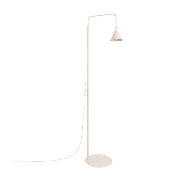 Bēša tērauda stāvlampa ar saliekamu konstrukciju (augstums 165 cm) Zylo – Sollux