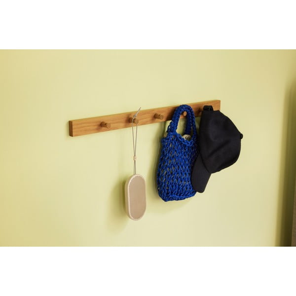 Dabīga toņa sienas pakaramais ar ozolkoka imitāciju 60 cm Cosplay – Hübsch-image-3