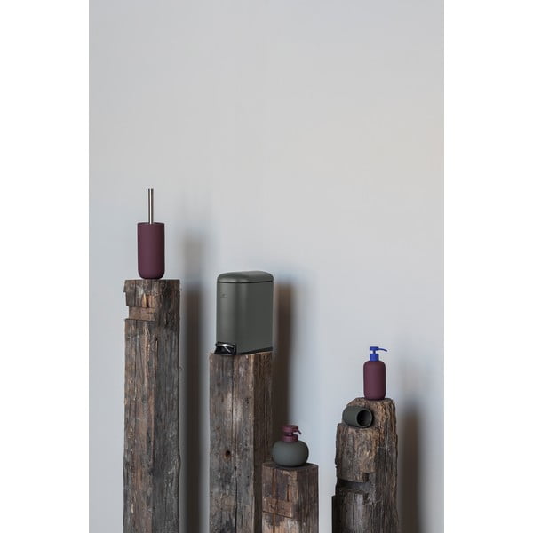 Tumši violets keramikas ziepju dozators 120 ml Lotus Play – Mette Ditmer Denmark-image-4