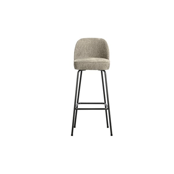 Krēmkrāsas samta bāra krēsls 103 cm Vogue – BePureHome