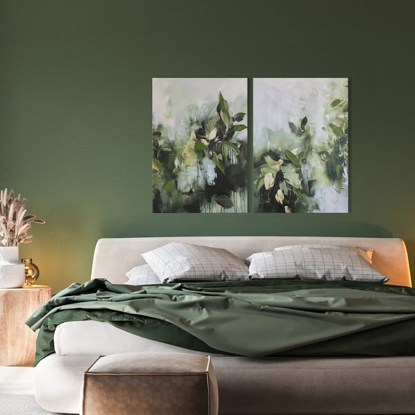 Gleznu komplekts ar roku apgleznotiem elementiem (2 gab.) 50x70 cm Myrtle – Styler-image-1