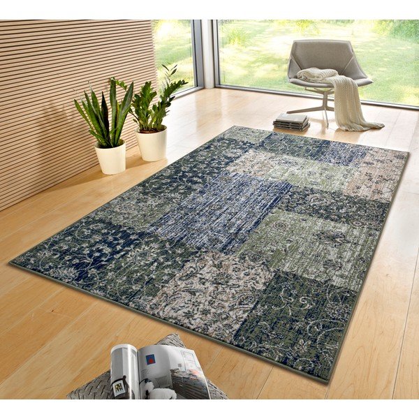 Zaļš paklājs 150x80 cm Kirie – Hanse Home-image-1