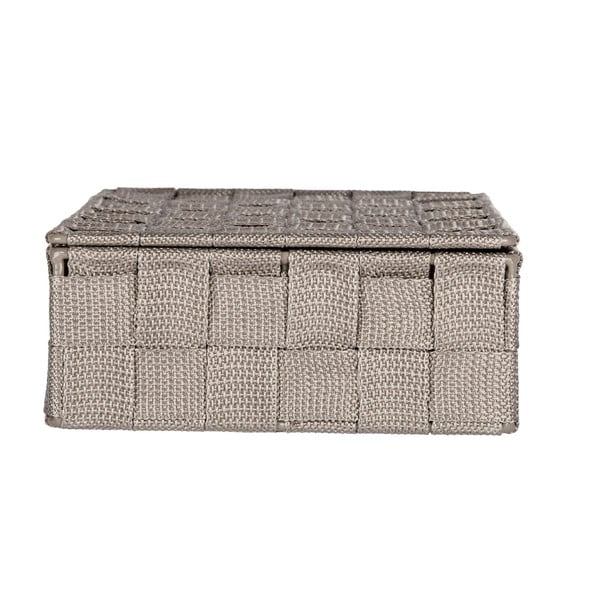 Brūns vannas istabas organizators ar vāku Wenko Adria-image-3