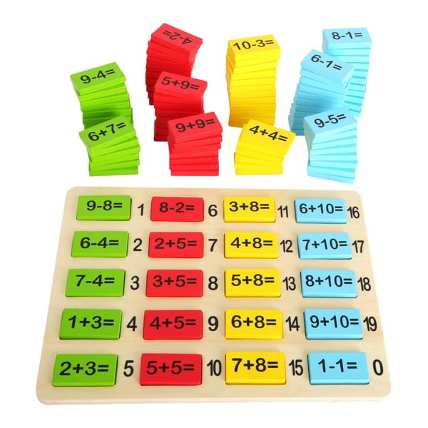 Legler Number Fun koka matemātikas mācību līdzeklis bērniem