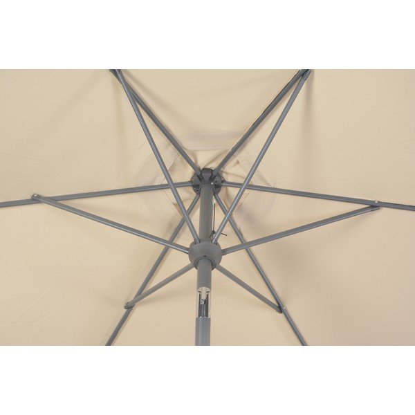 Bēšs saulessargs ø 300 cm Roja – Rojaplast-image-1