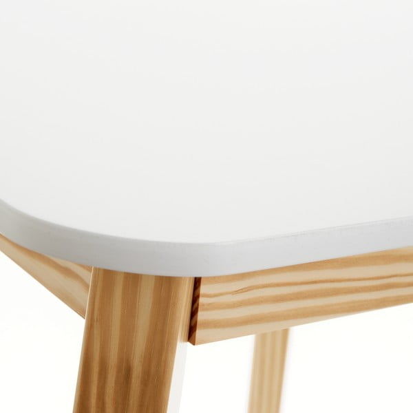 Bērnu galds ar baltu galda virsmu 55x55 cm – Casa Selección-image-1
