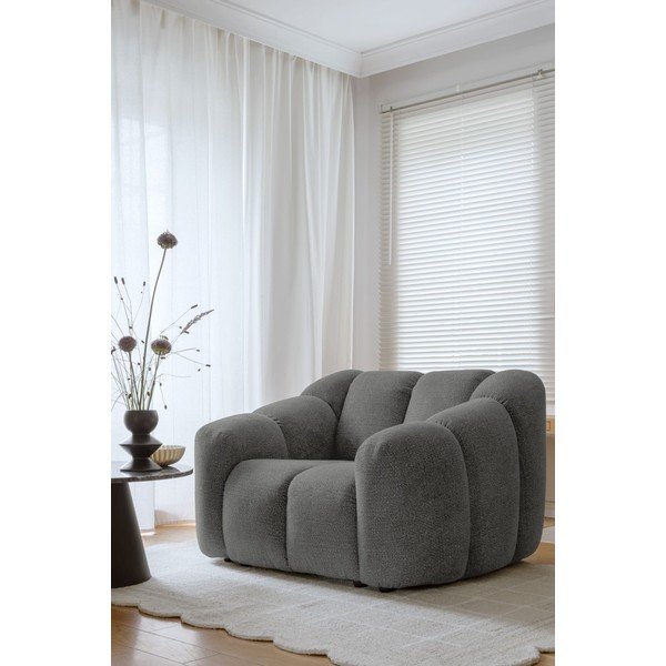 Pelēks atpūtas krēsls Shell – Miuform-image-4