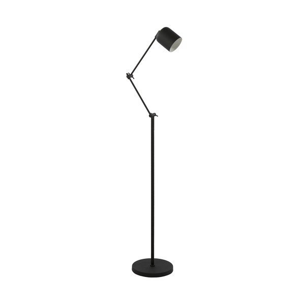 Melna stāvlampa ar regulējamu spilgtumu (augstums 150 cm) Rijeka – Light & Living