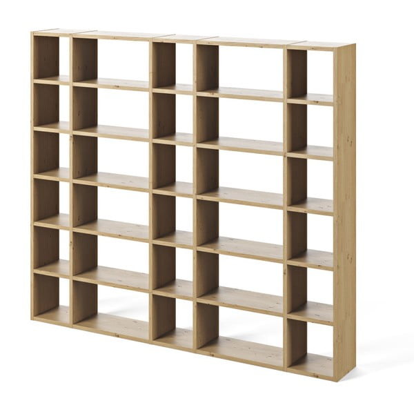 Gaiši brūns grāmatplaukts TemaHome Pombal, augstums 224 cm-image-1