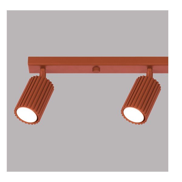 Ķieģeļu sarkana prožektora tipa lampa 6,5x81 cm Gleam – Sollux-image-2