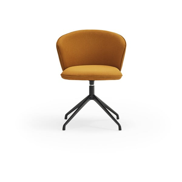 Sinepju dzelteni polsterēti ēdamistabas krēsli (2 gab.) Add – Teulat-image-1