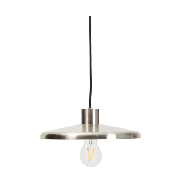 Sudraba krāsas piekaramā lampa ar metāla abažūru Nuvira – Kave Home