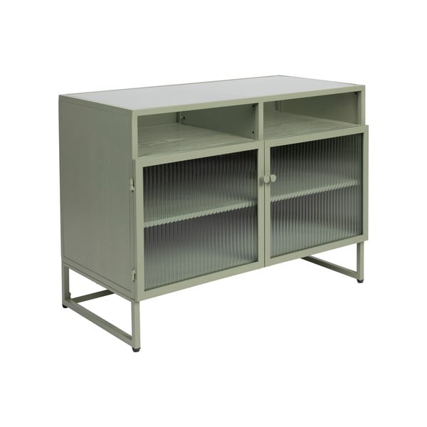 Zaļa vitrīna 80x58 cm Herbe – White Label-image-2