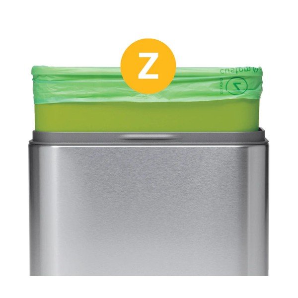 Bioloģiski noārdāmi atkritumu maisi (60 gab.) 4 l Z – simplehuman-image-4