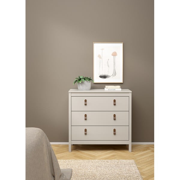 Pelēkbēša kumode 82x80x38 cm Madrid – Tvilum-image-3