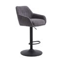 Pelēki bāra krēsli (2 gab.) (sēdekļa augstums 69 cm) Avola – Unique Furniture