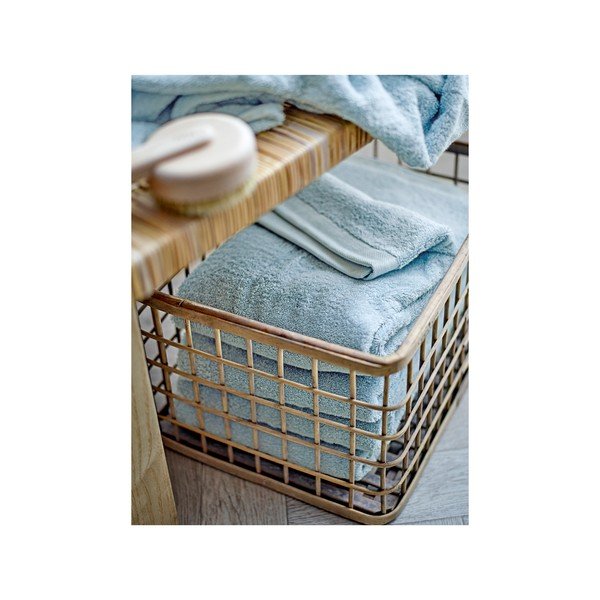 Gaiši zils frotē dvielis no organiskās kokvilnas  50x100 cm Comfort – Södahl-image-1