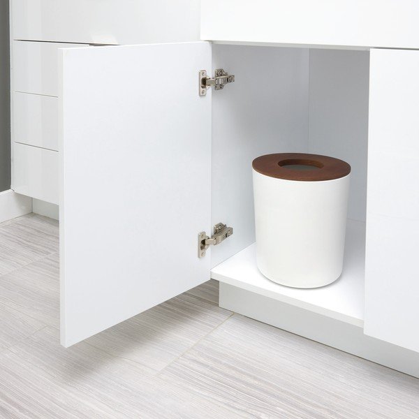 Balta atkritumu tvertne iDesign Eco Vanity-image-4