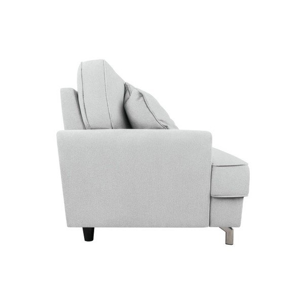 Pelēks un balts trīsvietīgs dīvāns Kooko Home Rumba-image-3