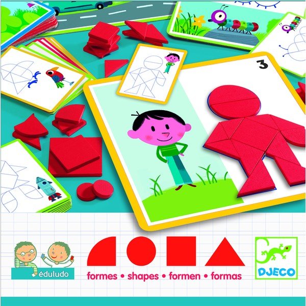 Bērnu spēle Djeco Shapes-image-1