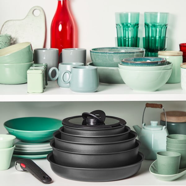 Alumīnija trauku komplekts (20 gab.) Ingenio Daily Chef On – Tefal-image-1