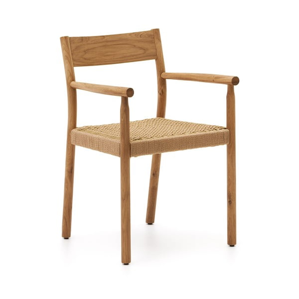 Dabīga toņa ozola masīvkoka pusdienu krēsls Yalia – Kave Home