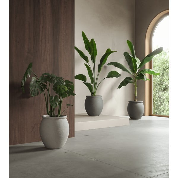 Keramikas ar rokām radīts puķu pods ø 29 cm Artemis – Artevasi-image-2