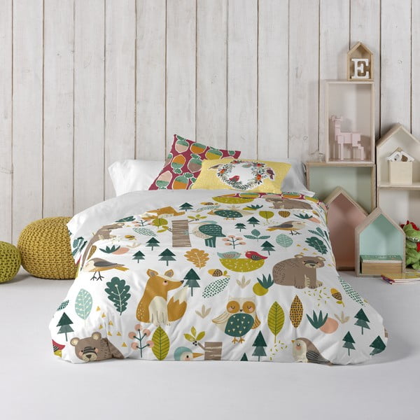 Bērnu kokvilnas gultasveļa Moshi Moshi Harvestwood, 140 x 200 cm-image-3